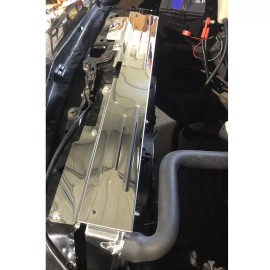 Unbranded Chrome Stainless Steel Bead Rolled Radiator Support For 1978-88 Chevy GMC G-Body