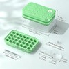 Ice Cube Tray, Ice Cube Tray with Lid and Container,