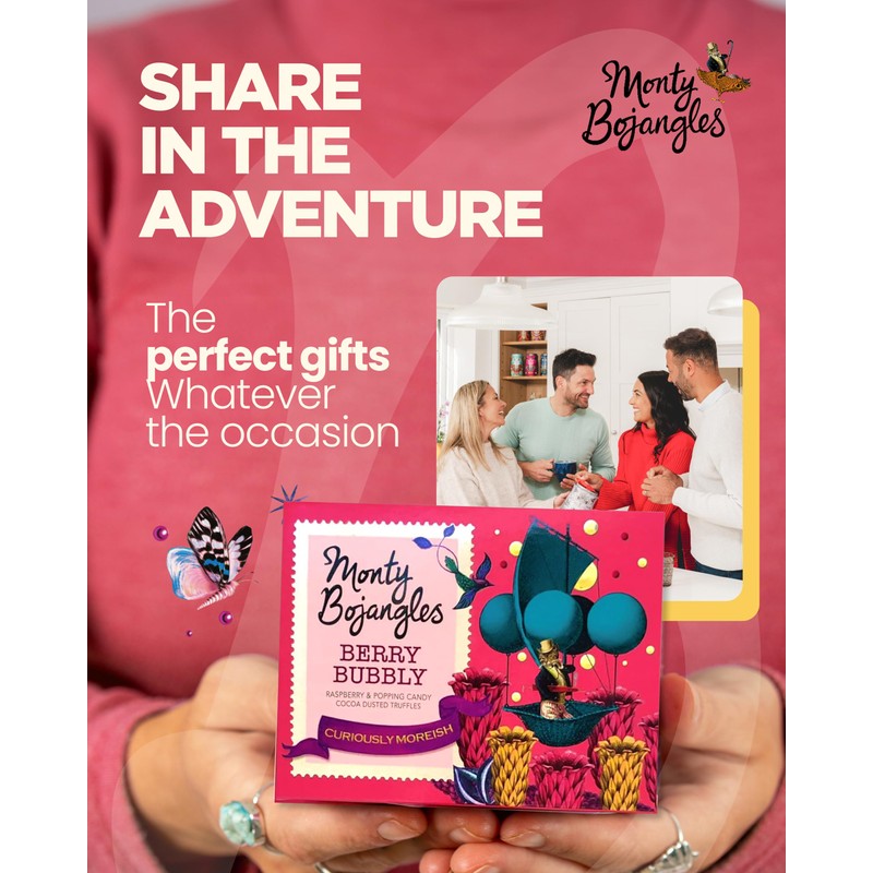 Monty Bojangles Berry Bubbly | 2 Gift Boxes - Choose