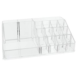 Cosmetic Organiser Sorting Box for Beauty Products Makeup Organiser Acrylic Transparent (22.3 x 12.7 x 8 cm)