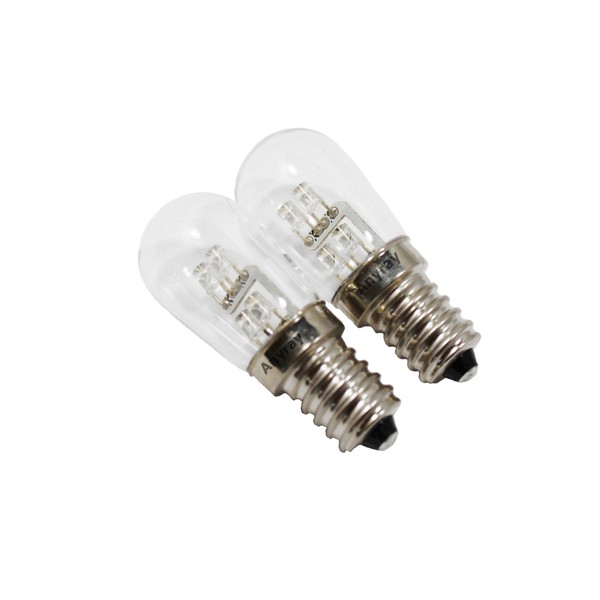 Anyray A-S6E12L2CW (2-Pack) LED Night Light Bulb, 0.36 Watt C7