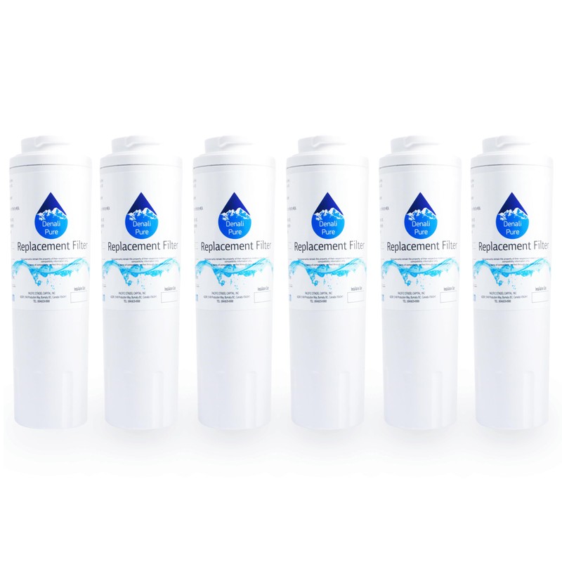 6-Pack Replacement for Viking VCBF Refrigerator Water Filter - Compatible
