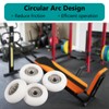 PFCKE Total Gym Replacement Set of 4 Wheels/Rollers for Models