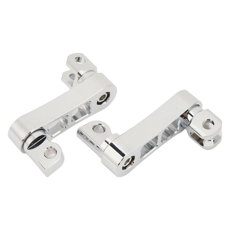 Motorcycle Foot Peg Highway Bracket 360° Adjustable Rugged Foot Peg