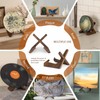 ANBOXIT Bowl Stands for Display, 6.5 Inch Plate Holder, Wooden