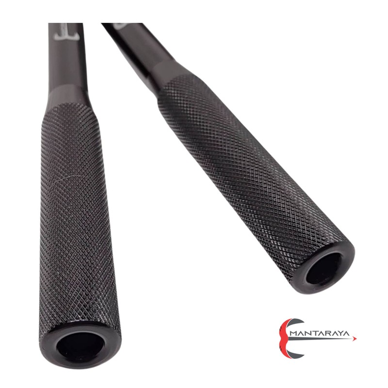 Adjustable Aluminium Handles Speed Jump Rope (Negro)