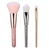Make Up Brushes, LaRoc, 3pc - Crystal Makeup Brush Design,