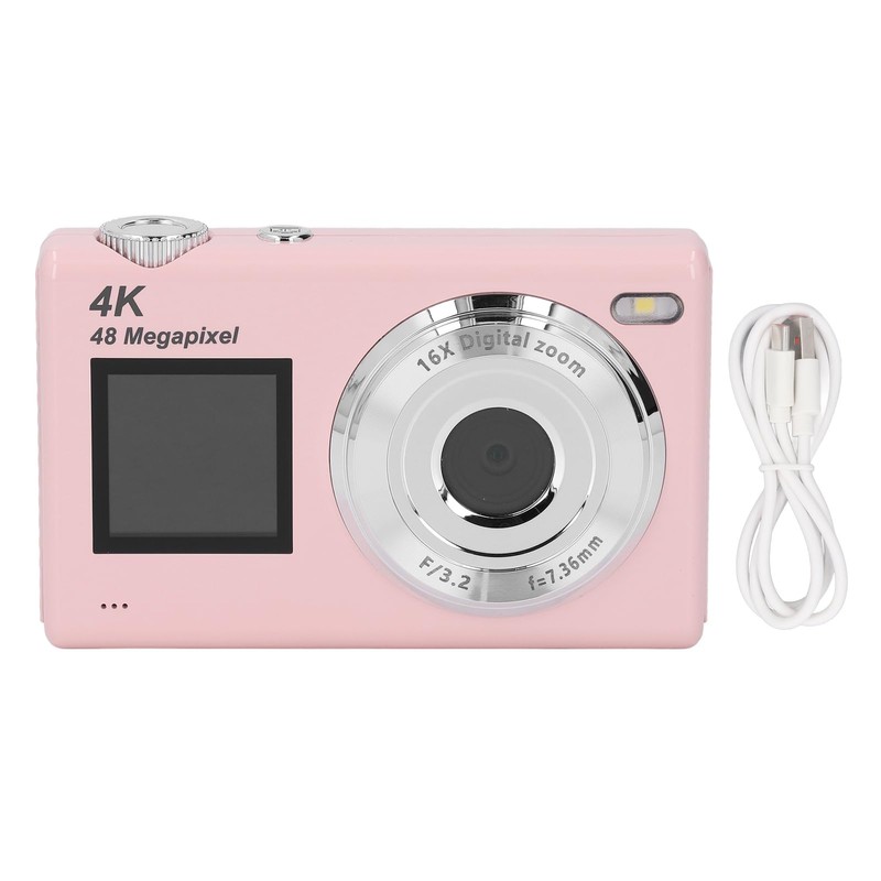 4K 48MP Digital Camera for Photography, Autofocus Vlogging Camera with
