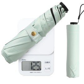 Haomaomao 日傘 折りたたみ傘 レディース コンパクト 125g 超軽量UVカット晴雨兼用 遮光 持ち運びに便利 紫外線遮断 高強度グラスファイバー 日焼け防止 人気 折り畳み傘 耐風撥水 携帯便利 小型 おしゃれ 手動 収納ポーチ付き