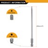 sourcing map H3.0 Hex Head Drill Bit Wrench 3mm Metric