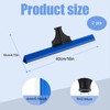 Lanties 2 Pack 16 Inches Epoxy Floor Squeegees Notched Squeegee