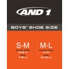 AND1 Boys Quarter Socks - 8 Pack Moisture Wicking Cushioned