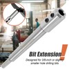Swozzto 4.48" Forstner Bit Extension with Anti-Slip Design,Adding Over 3.28"