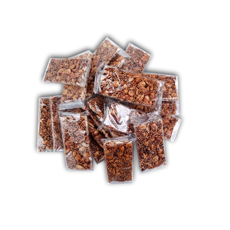 Palanqueta combinada de cacahuate y amaranto (Mediana 40 piezas 19.5