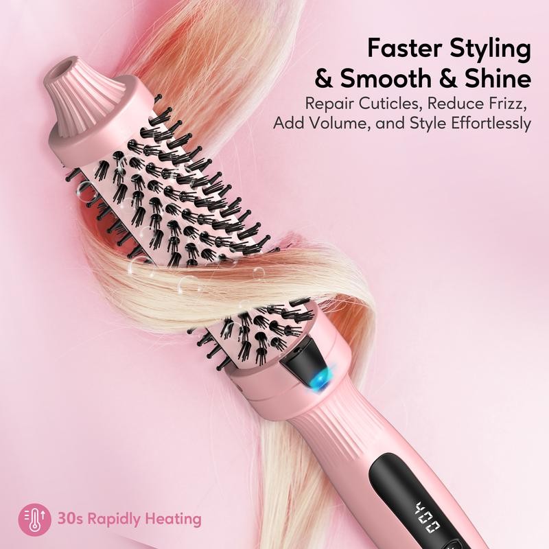 Terviiix Ionic Thermal Brush for Voluminous Style, Non-blowing Heated Round