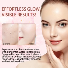2x Purifying Exfoliating Gel, Face and Body Exfoliating Scrub Gel Deep Cleansing