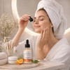 3 Kit Serums Vitamina C Celulas Madre Acido Hialuronico 30ml