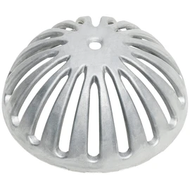GSW FS-DS Heavy Duty Aluminum Dome Sink Drain Strainer Floor Drain Cover for Kitchen, Restaurant, Bar, Buffet or Food Service. 5-1/4" Diameter x 2-1/4"H (1 pcs)