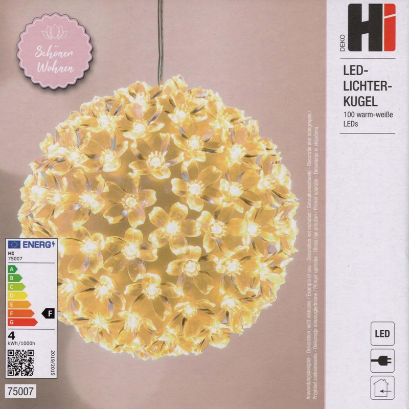 Light Ball with 100 Small Lights