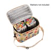 Toprema New Marker Pen Case Holder Multifunctional for 120 Markers