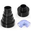 Vacuum Adapter Hose Pipe Kit, A/C HVAC Drain Lines, for