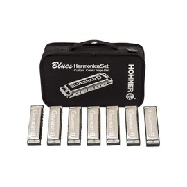 Hohner Bluesband Harmonica 7-Piece Set