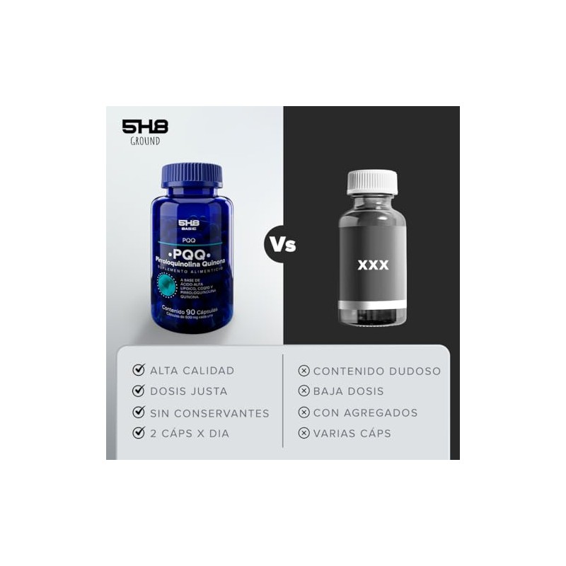 Pqq, Coq10 y Acido Alfa Lipoico - Energia Celular -