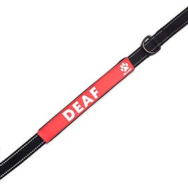 Max and Neo Leash Sleeves Deaf - We Donate 1 for 1 to Dog Rescues for Every Product Sold (1 Sleeve, Deaf)