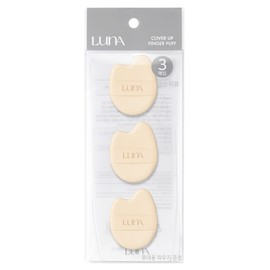 Luna Cover Up Finger Puff 3p, 1 piece / 루나 커버 업 핑거 퍼프 3p, 1개