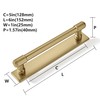 khtumeware 5 Pack 5 inch (128 mm) Center to Center