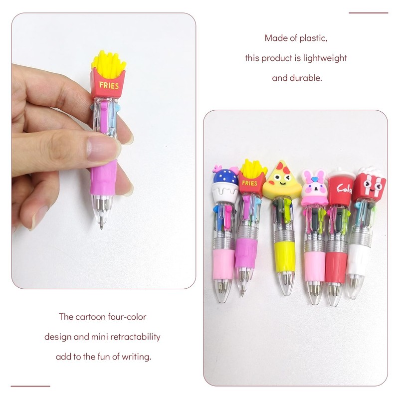 16 Mini Telescopic Pens, Creative Pens, Study and Office Supplies,