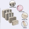 Packing Cubes, Lightweight Travel Luggage Organizers with Shoe Bag, Toiletry