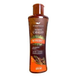 Shampoo Anticaída Natural Romero Ginseng Cafeína Arginina 500ml