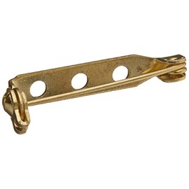 Jewelry Designer Jf115 1 in. Safety Catch Pin Gold Bp0414, 1"