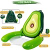 Float, Water Hammock, Inflatable Avocado, Pool Float, Hammock, Pool Float,