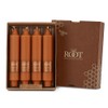 Root Candles 4-Count Unscented Dinner Candles Dripless Beeswax Enhanced Smooth
