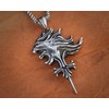 Stainless Steel Squall Leonhart VIII Silver Necklace Pendant Griever Fantasy