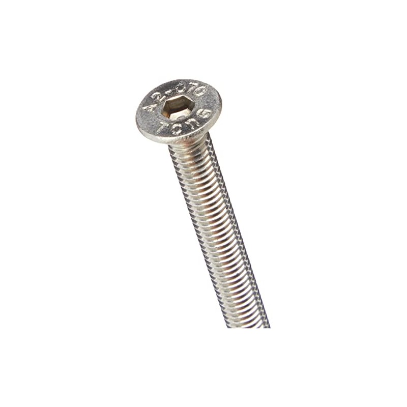 AHCA2 Stainless Steel Socket Countersunk Screw Allen Key Bolts M6
