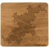 Martin Raynsford Wooden Fractal Tray Puzzle - Terdragon Curve