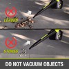 SnapFresh Leaf Vacuum, 2-in-1 Cordless Blower & Vacuum with 4.0Ah