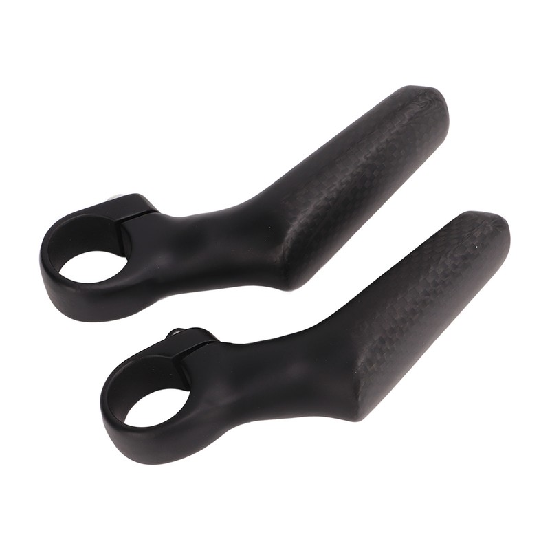 Mountain Bike Handlebars Bar Ends 1 Pair Carbon Fiber 3K