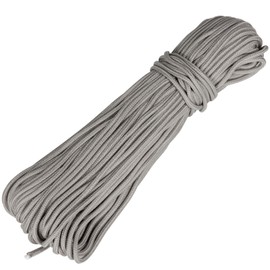 Mecleup Olefin Rope for Woven Chair, 3/16 Inch (5mm) Nylon Poly Rope 200FT for Patio Chair Repair, Gray