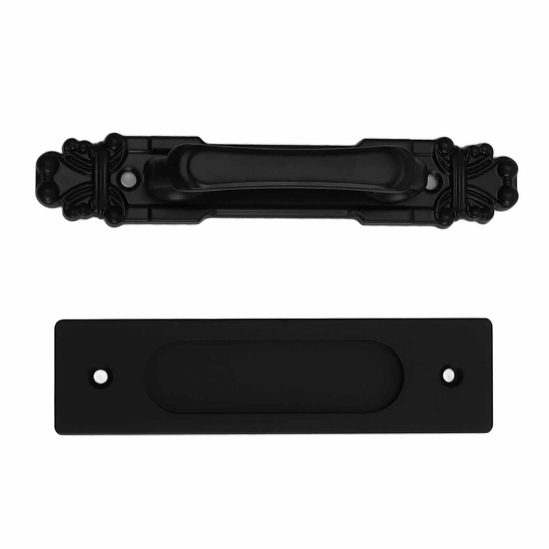 Sliding Barn Door Handles and Pulls Double Sided Hardware Set