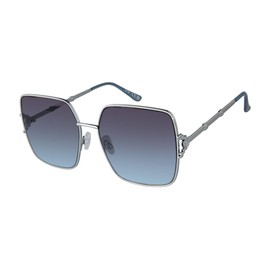 Jessica Simpson Women's J6226 Geometric Metal Square Sunglasses with UV400 Protection - Glamorous Sunglasses for Women, 61mm