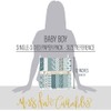 Miss Kate Cuttables Pattern Paper Pack - Baby Boy -