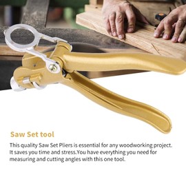 Saw Set Tool,Adjust Saw Blades,Saw Tooth Setter,Woodwork Woodworking Hand Tools,Band Saw Blade Sawtooth Setter Puller DIY Accessories,Handsaw Zinc Alloy & Copper Alloy Saw Set Tool