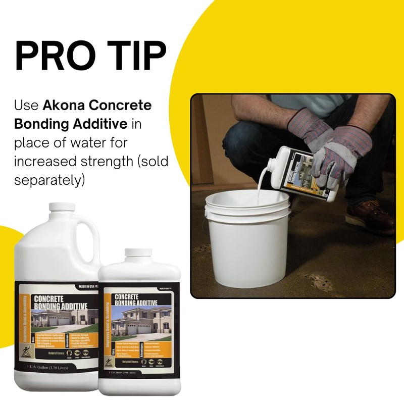 Akona Instant Patching Cement (10 Pound, 1) - Repair Cracks