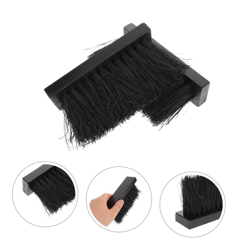 VICASKY 2pcs Fireplace Brush Replacement Head Cleaning Brush Replacement Head