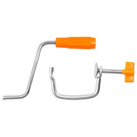 Alnicov Pasta Machine Handle and Holding Kits, Clip Handle and Holder for Manual Pasta Machine Replacement Tool for Home Kitchen Pasta Machine