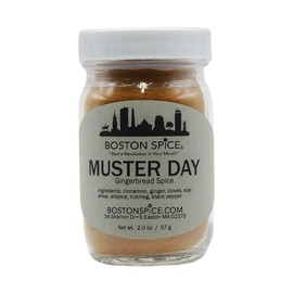 Boston Spice Muster Day Handmade Baking Seasoning Blend Gingerbread Lebkuchen Pierniki Cake Pie Muffins Cookies Cupcakes Fudge Whipped Cream Add To Protein Shakes Smoothies Apprx 1/2 Cup Jar 2oz